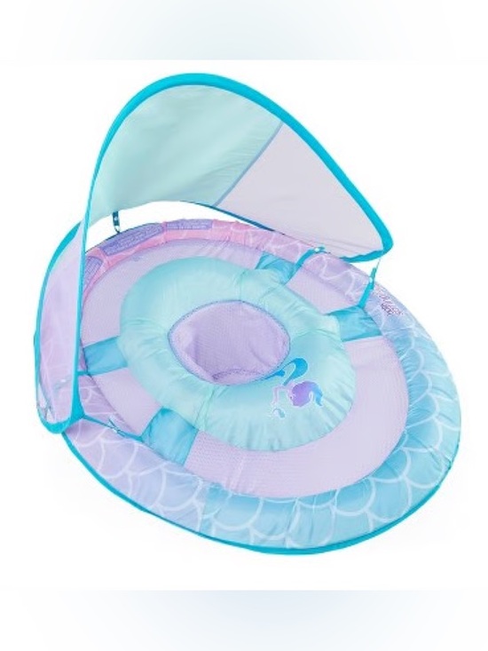 Other - SwimWays Sun Canopy Mermaid Spring Float with Hyper-Flate Valve NWT